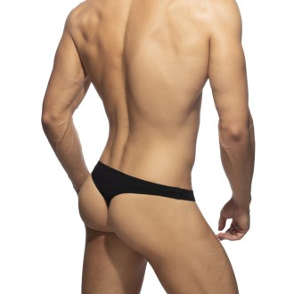 Addicted Cotton Thong black