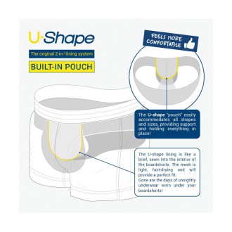 ES Collection Plain Rocky Shorts navy