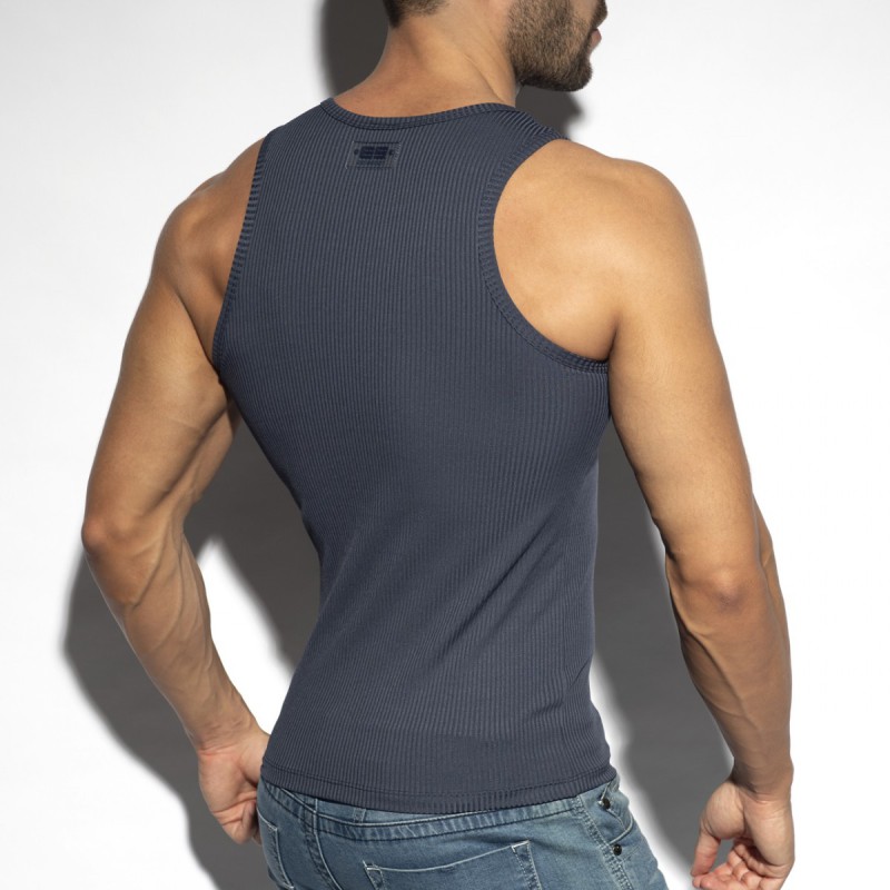 ES Collection Recycled Rib Sports Tank Top navy