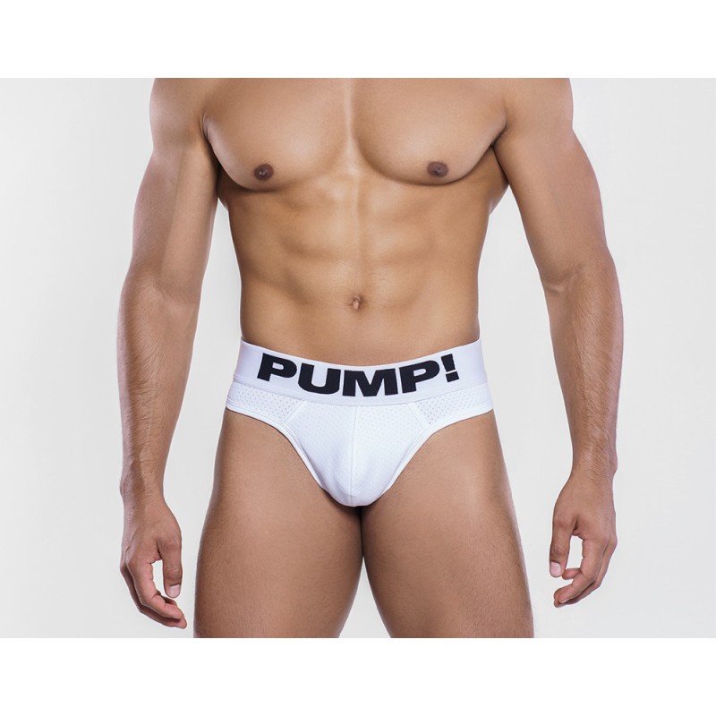 PUMP White Thong