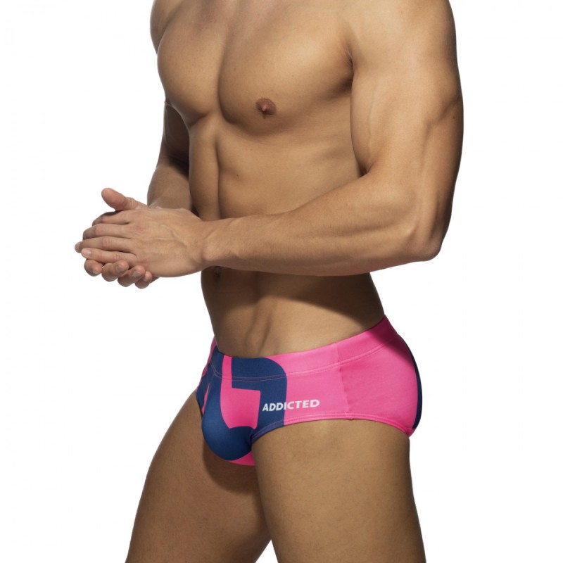 Addicted Extra-Large AD Logo Brief fuchsia
