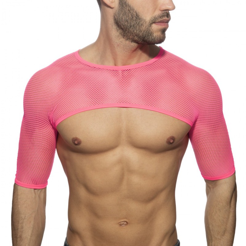 Addicted Shoulder Top neon neon pink