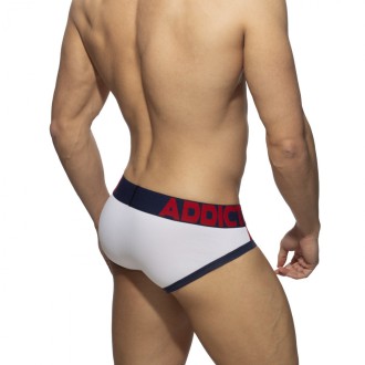 Addicted Sports Padded Brief white
