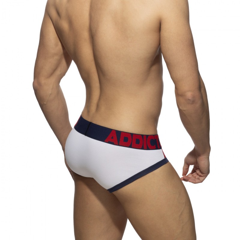 Addicted Sports Padded Brief white