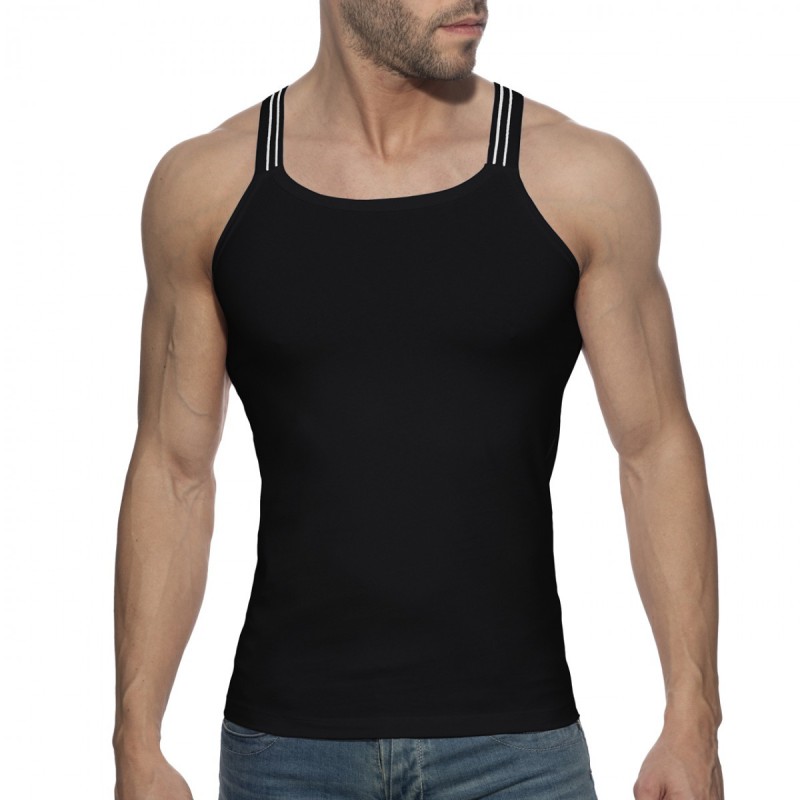 Addicted Sitges Slim Fit Tank Top black