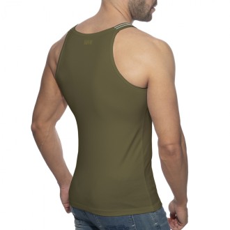 Addicted Sitges Slim Fit Tank Top khaki
