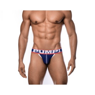 PUMP Big League Jock navy white red