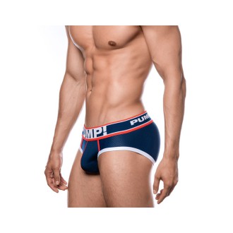 PUMP Big League Brief navy white red