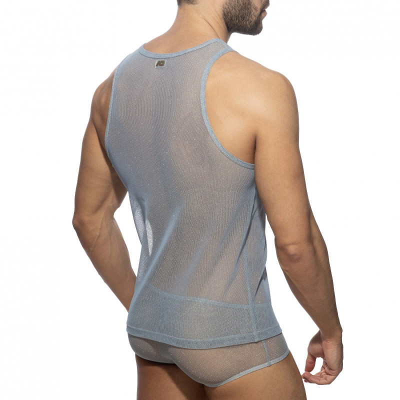 Addicted Charm Tank Top Sky Blue