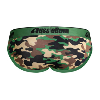 aussieBum Camo Chaos Brief camogreen