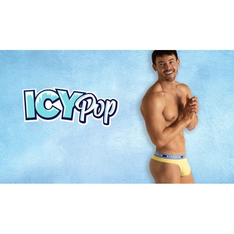 aussieBum Ici Pop Thong Yellow