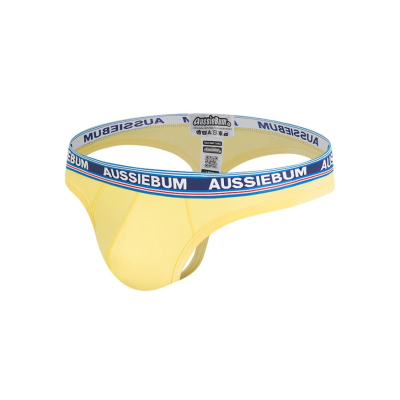 aussieBum Ici Pop Thong Yellow