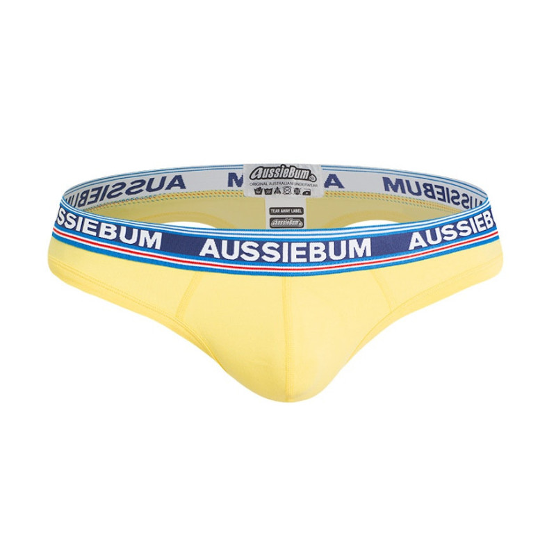 aussieBum Ici Pop Thong Yellow
