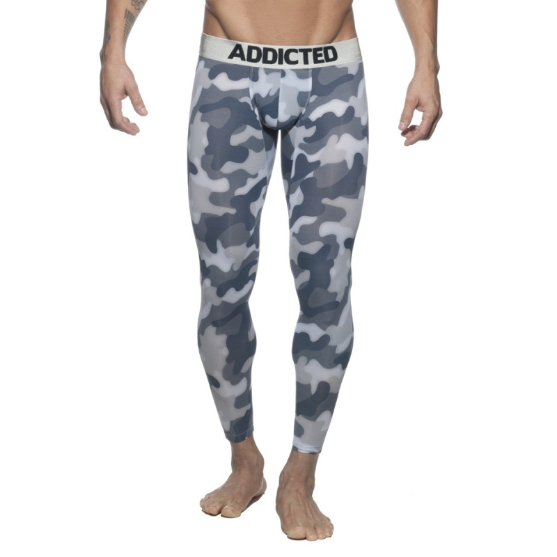 Addicted Bottomless Camo Long John grey