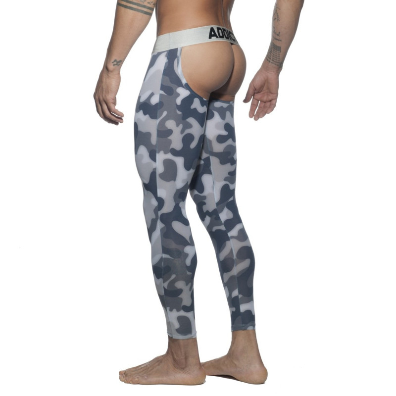 Addicted Bottomless Camo Long John grey