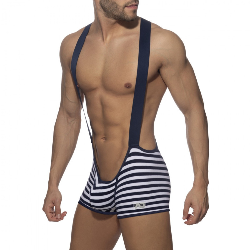 Addicted Sailor Velvet Singlet navy