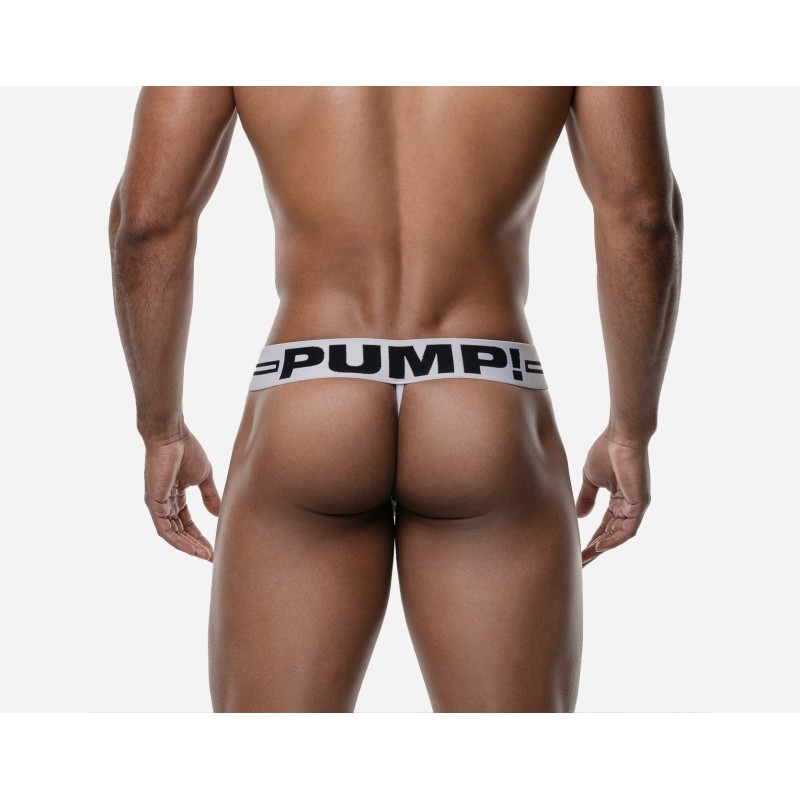 PUMP Round2 Black Thong
