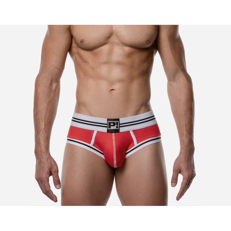 PUMP Round2 Red Backless Trunk