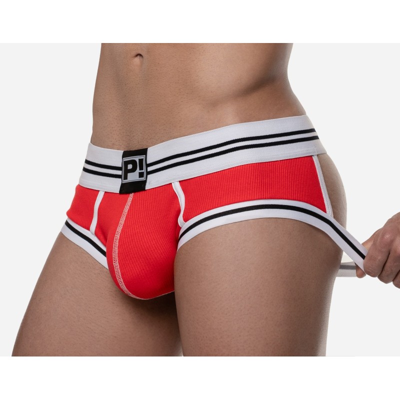 PUMP Round2 Red Backless Trunk