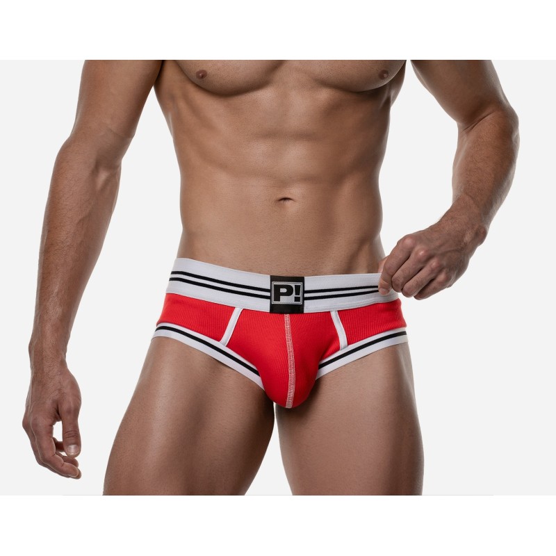 PUMP Round2 Red Backless Trunk