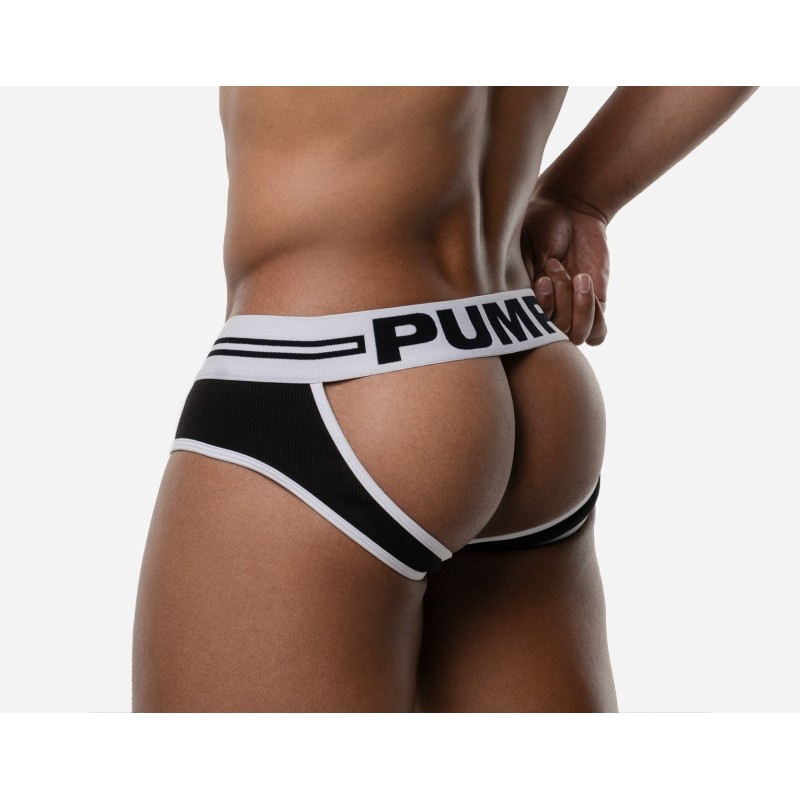 PUMP Round2 Black Backless Brief