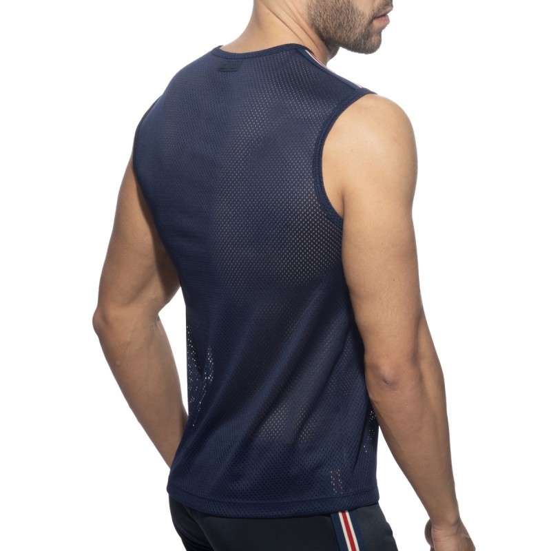 Addicted Nexus Mesh Tank Top Navy