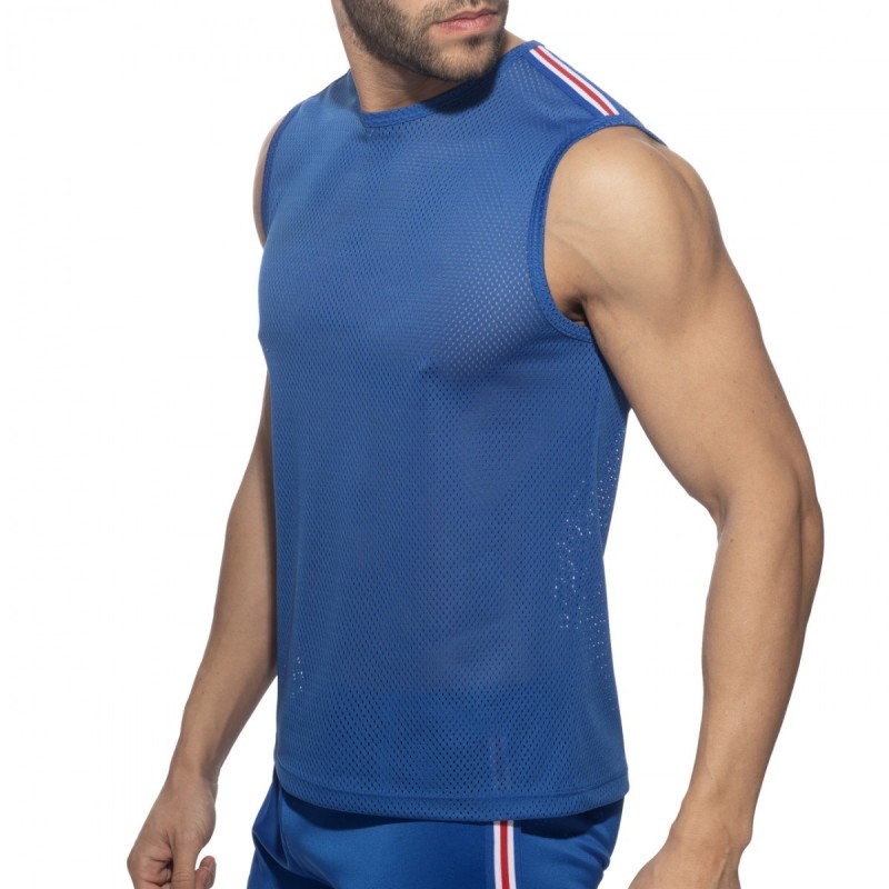 Addicted Nexus Mesh Tank Top Royal Blue