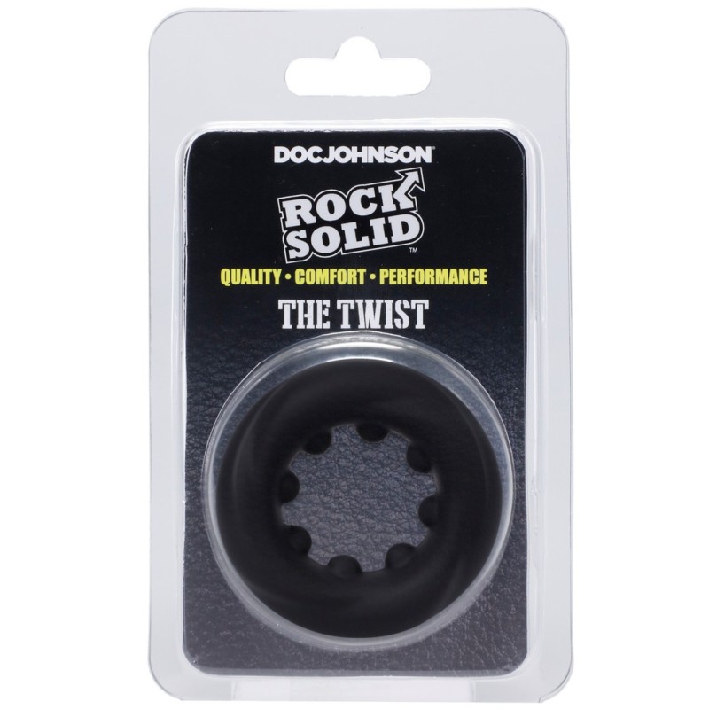 Doc Johnson The Twist - Silicone Cockring