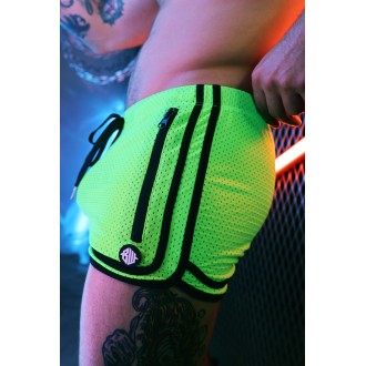 BREEDWELL Remix Circuit Shorts 2.0 Neon Green