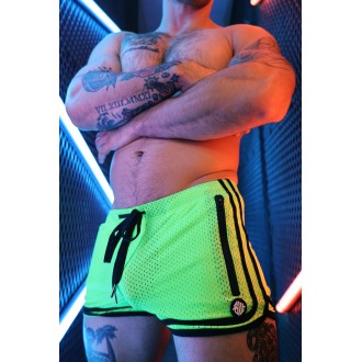 BREEDWELL Remix Circuit Shorts 2.0 Neon Green