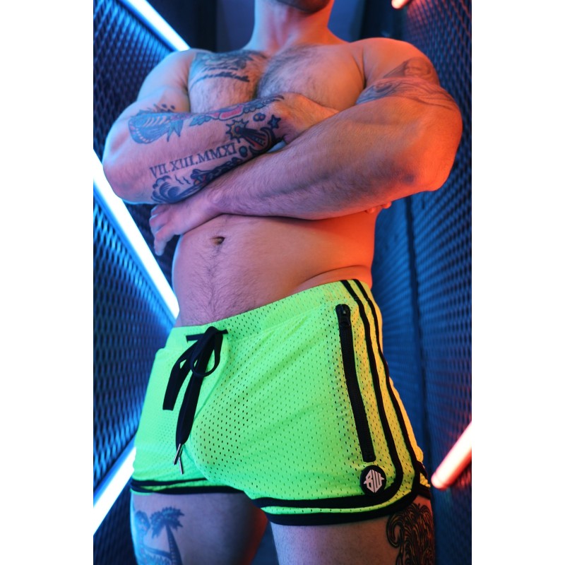 BREEDWELL Remix Circuit Shorts 2.0 Neon Green