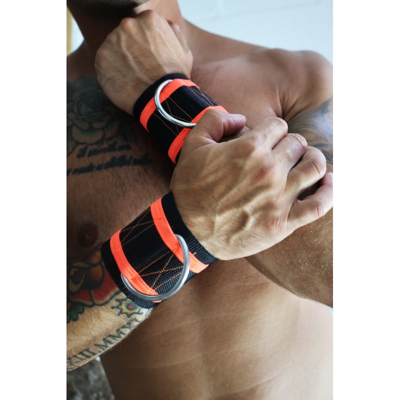 BREEDWELL Breedcore Ruff Cuffs Neon Orange