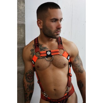 BREEDWELL Futura Body Harness Neon Orange