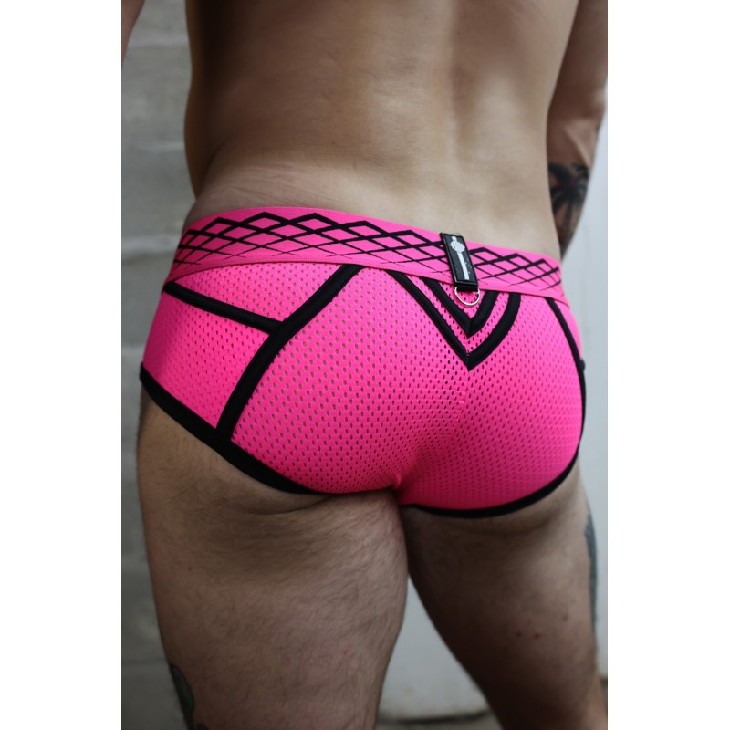BREEDWELL Revolution Brief Neon Pink