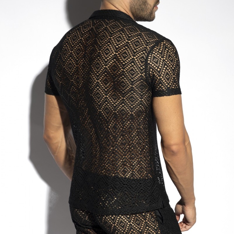 ES Collection Ibiza Retro Shirt Black