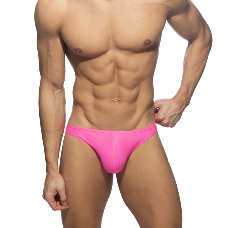 Addicted Reptile Bikini Brief Neon Pink
