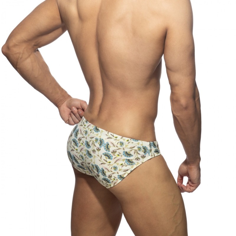 Addicted Spring Flowers Swim Brief