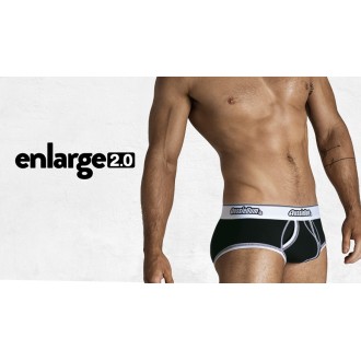 aussieBum Enlarge 2.0 Brief Black
