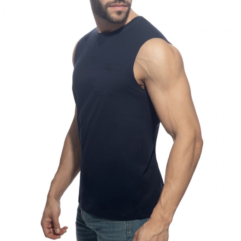 Addicted Basic Tank Top Navy