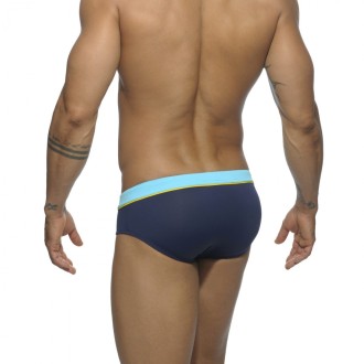 Addicted Sport Detail Binding Brief Navy