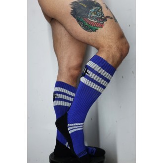 BREEDWELL Remix Socks Blue