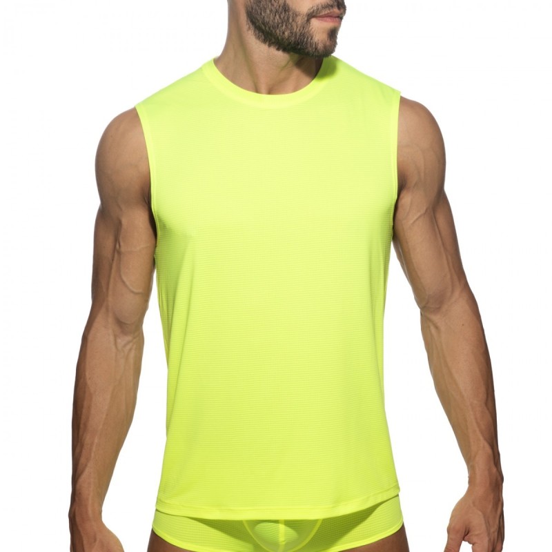 Addicted Veloz Dry Tank Top Neon Yellow