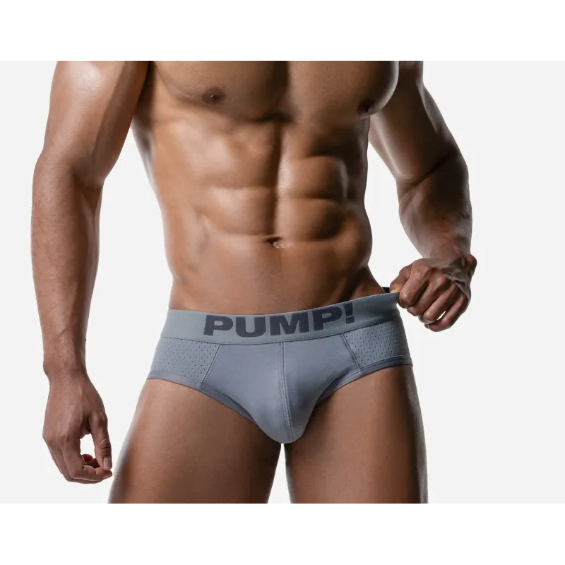 PUMP Gray Classic Brief