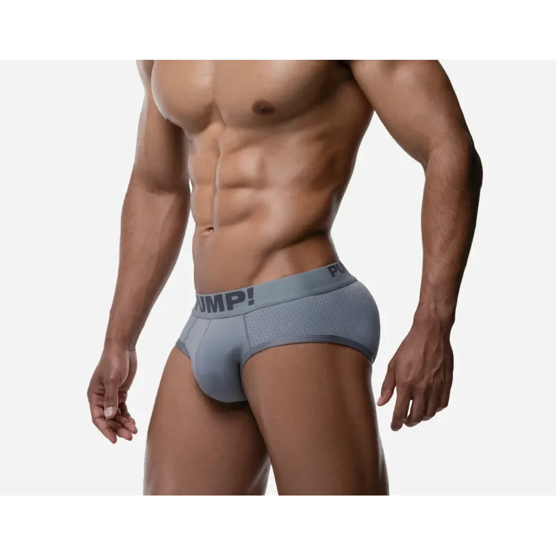 PUMP Gray Classic Brief