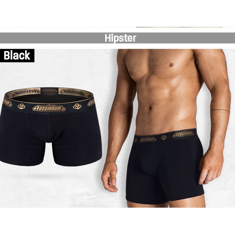 aussieBum CottonSoft 2.0 Hipster Black
