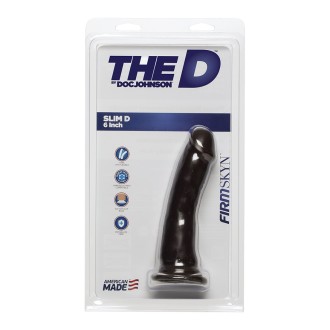 Slim D - Realistic FIRMSKYN Dildo - 7" / 17 cm