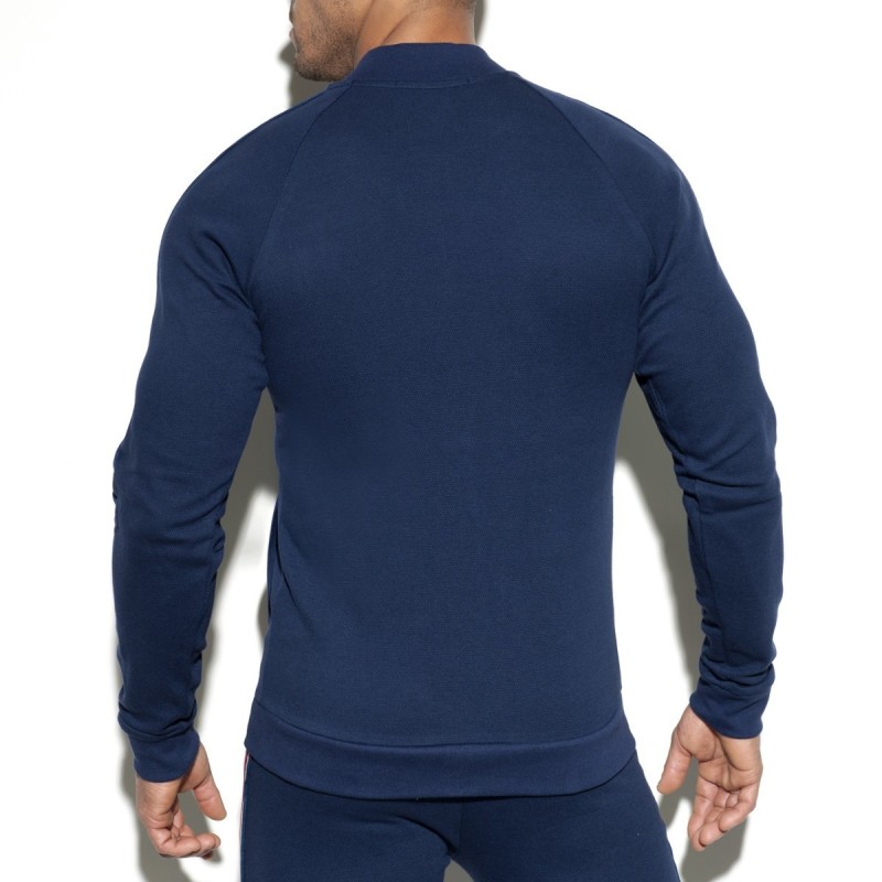 ES Collection Fit Tape Jacket Navy