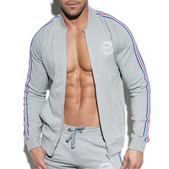 ES Collection Fit Tape Jacket Heather Grey
