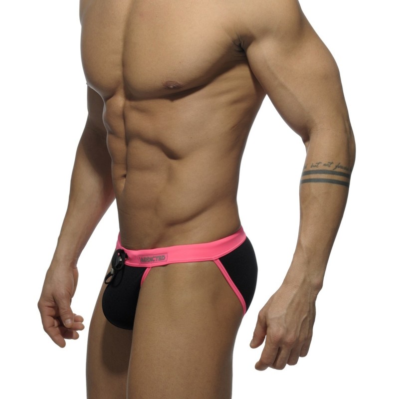 Addicted Sexy Low Rise Black