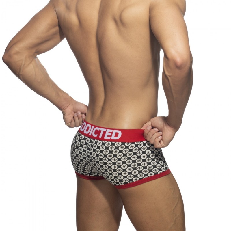 Addicted Geometric Trunk Black
